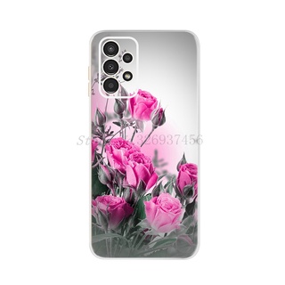 Ốp Điện Thoại Dẻo Họa Tiết Hoạt Hình Bươm Bướm Xanh Dương Cho Samsung Galaxy A13 Samsung A13 4G A 13 GalaxyA13 A135 SM-A135F