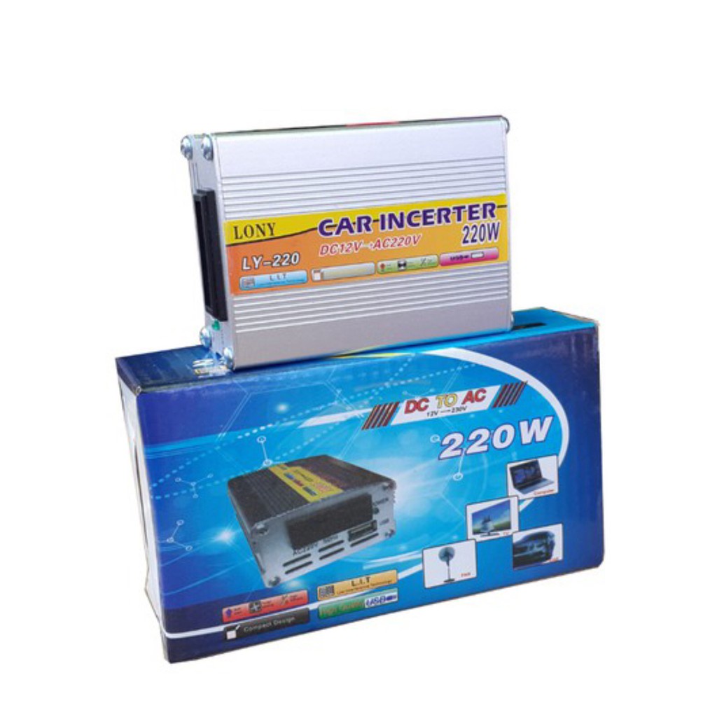 Cục chuyển nguồn LONY 220W sử dụng thiết bị gia đình lúc khẩn cấp