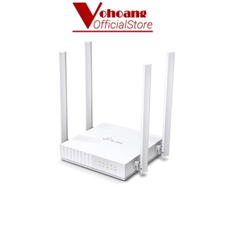 Bộ phát Router WiFi TP-LINK Archer C24 Băng Tần Kép AC750 bảo hành 2 năm - Hàng Chính Hãng