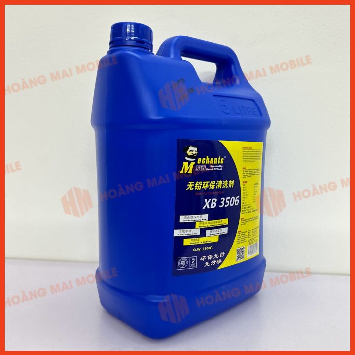 Nước rửa main MECHANIC XB 3506 5000g vệ sinh bo mạch, làm sạch flux, bụi bẩn, dầu mỡ và cặn bẩn sau hàn khò