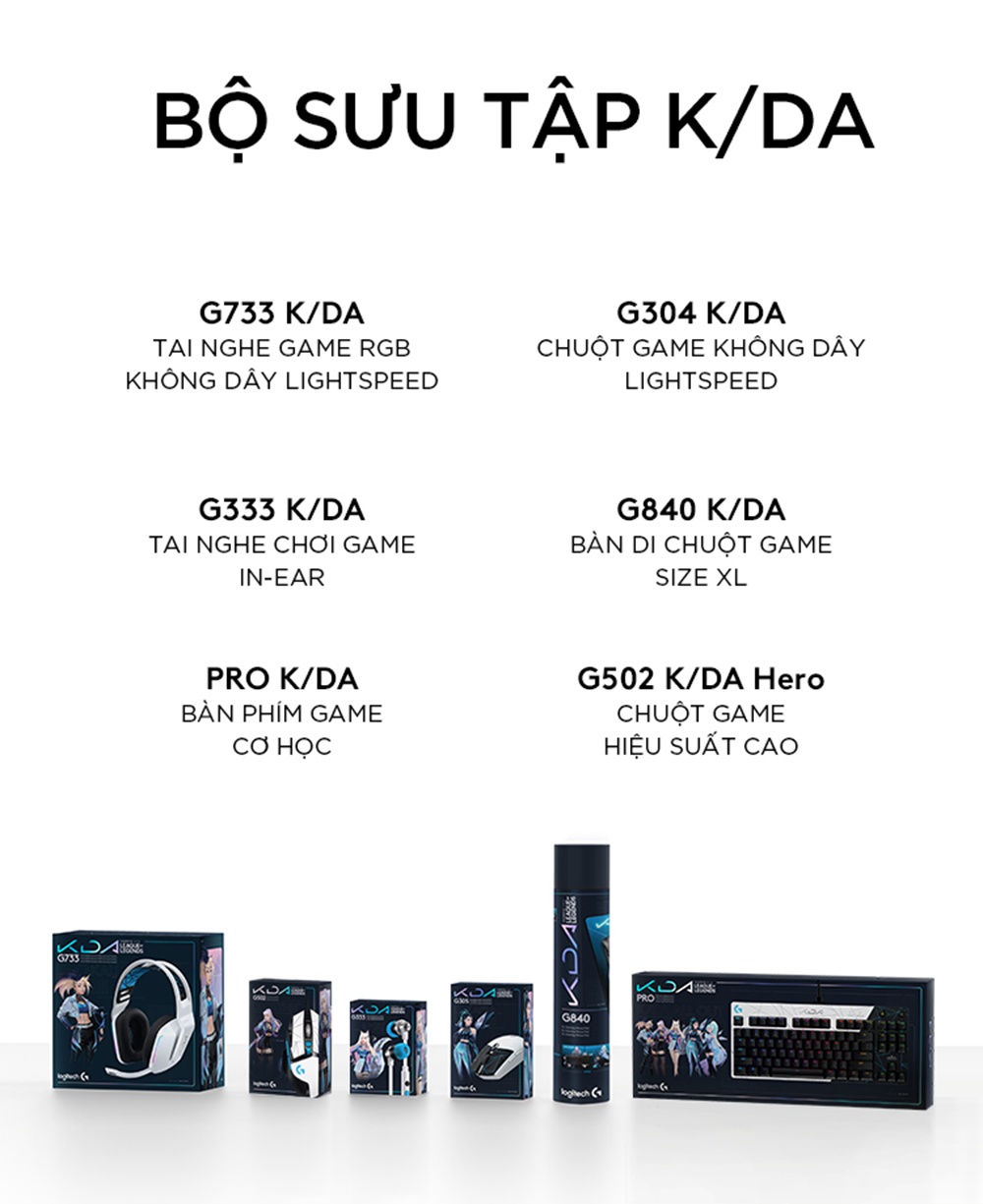 Chất liệu Logitech G333 KDA