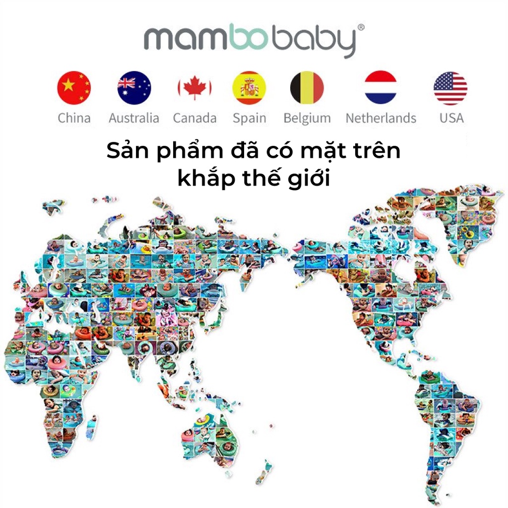 Thiết kế ngăn nước vào tai Mambobaby