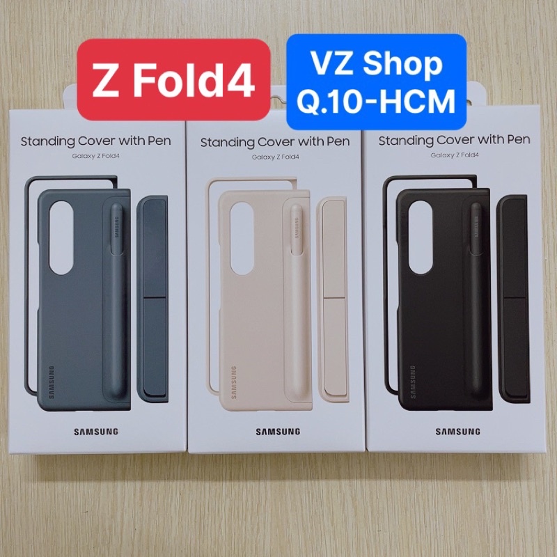 new zin-Ốp lưng đứng Standing Cover with Pen cho điện thoại Samsung ...