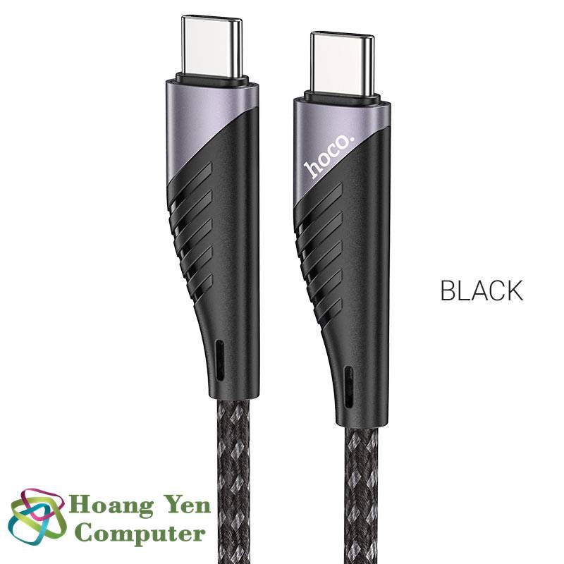 Cáp Sạc Nhanh 60W Hoco U95 TYPE C to TYPE C Dài 1.2M - BH 6 Tháng 1 đổi 1 (MÀU SẮC NGẪU NHIÊN) - Hoàng Yến Computer