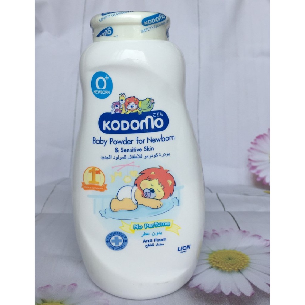 Ảnh Phấn rôm Kodomo Newborn & Sensitive Skin 180g 4