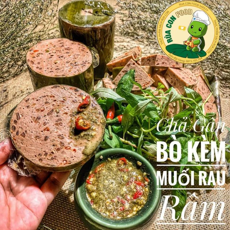 Chả GÂN BÒ tặng muối rau răm - 500gr (TP. HỒ CHÍ MINH) | Shopee Việt Nam