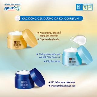Kem dưỡng trắng dạng gel Hada Labo Koi-Gokujyun Whitening Perfect Gel 100g