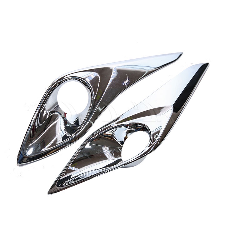 Ốp viền đèn gầm trước Vios 2014-2023, Ốp viền đèn gầm mạ crom vios