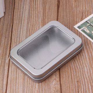 De Tinplate Hộp Bảo Quản Hình Chữ Nhật Niêm Phong Tổ Chức Trang Sức Cho Hộp Đựng Cho Vòng Cổ Bông Tai Hộp Đựng Blessin