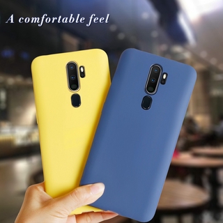 Ốp Điện Thoại Silicon Mềm Màu Trơn Cho Oppo A37 A71 A52 A92 A3S A5 Ax5 Ax7 A7 A5S A9 2020