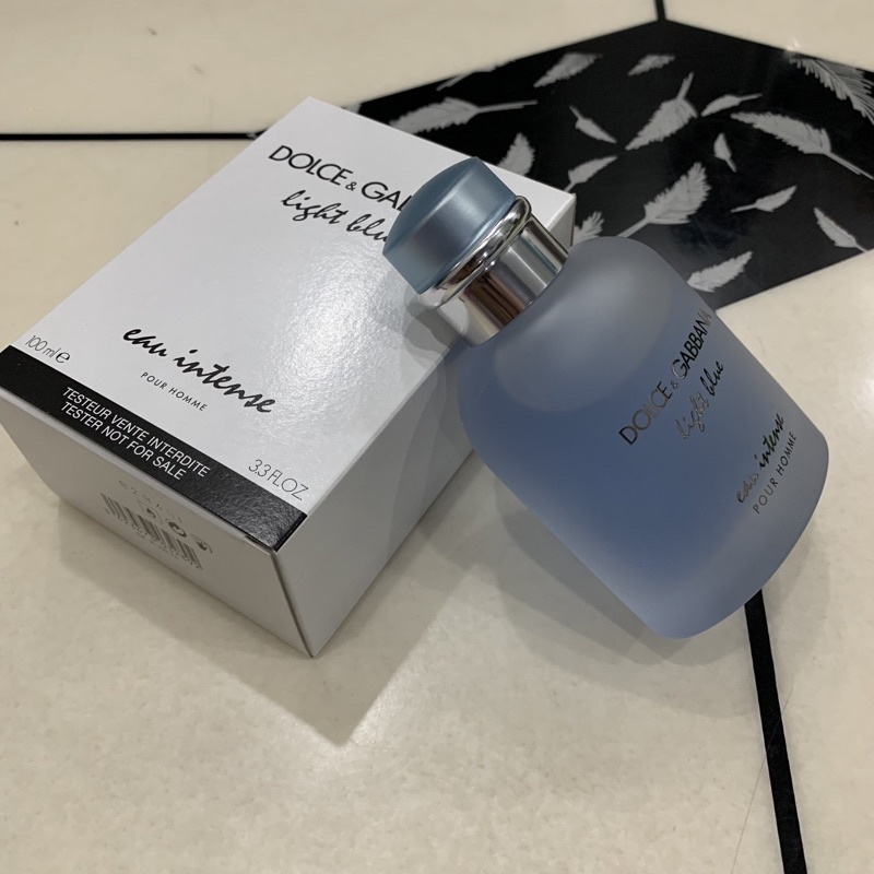 Light blue intense online tester