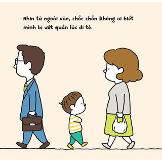 Sách Ehon Nhật Bản - Mình bị ướt quần chút xíu lúc đi tè