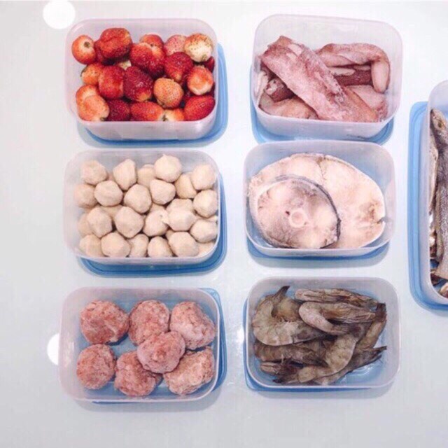 [NEW TUP] Hộp trữ đông Tupperware Freezermate 650ml - Hàng chính hãng - Nhựa nguyên sinh, an toàn