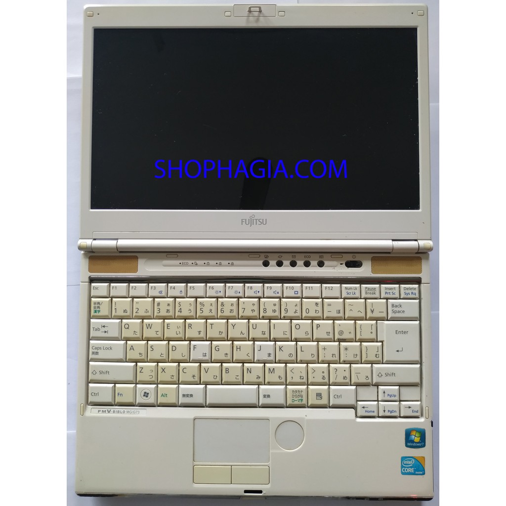 Laptop xách tay Fujitsu FMV-BIBLO MG/G73 còn mới 95% giá sinh viên
