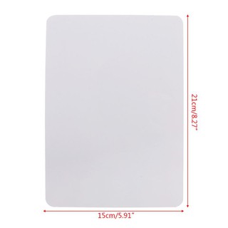 Bảng trắng nam châm gắn tủ lạnh kích cỡ 210x150mm a5