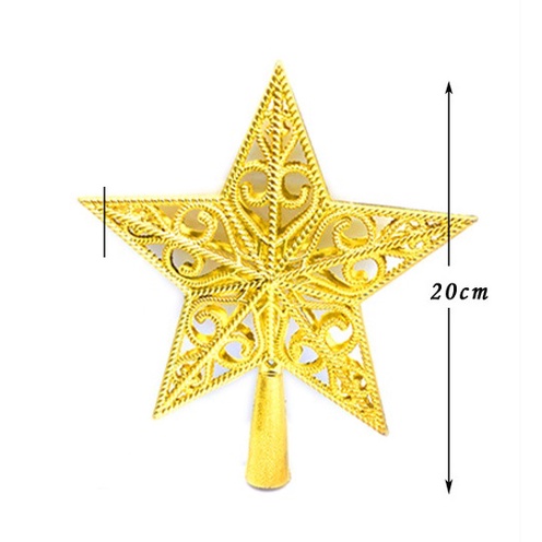 Sao đỉnh cây Thông đẹp , nhấp nháy nhiều kiểu dáng gắn lên đỉnh cây thông Noel trang