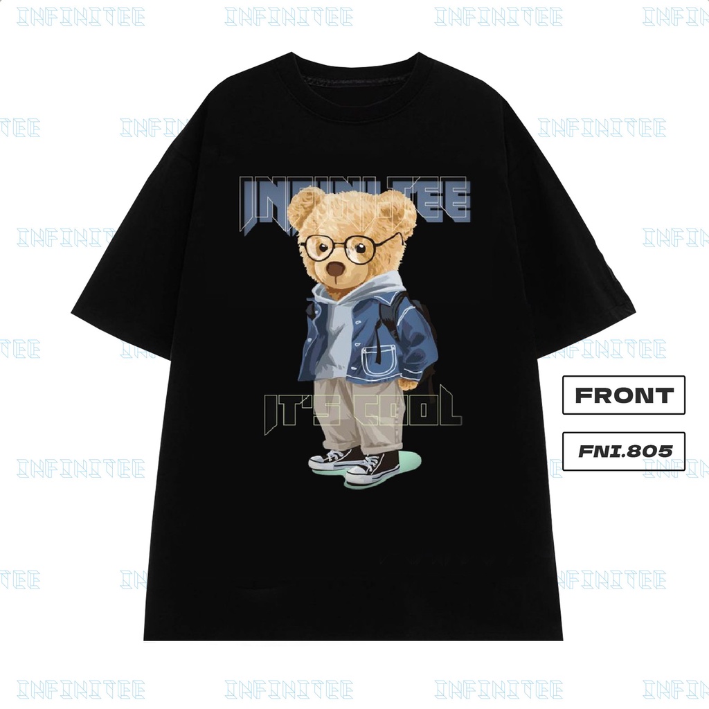Áo thun INFINITEE Fni0805, Thun 100% Cotton - form rộng Unisex.