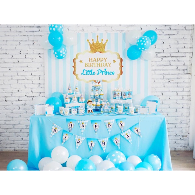 Bộ phụ kiện trang trí sinh nhật cao cấp hãng JENNY PARTY. | Shopee Việt Nam