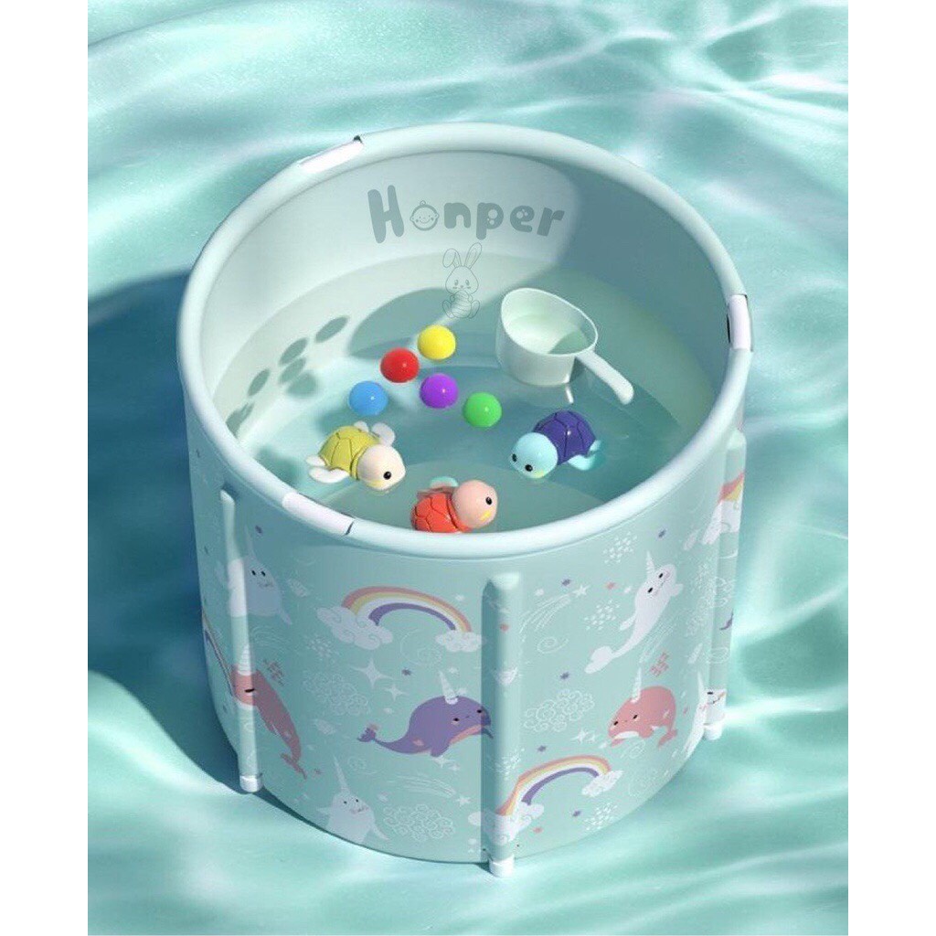 Bể bơi thành cao gấp gọn Honper chính hãng