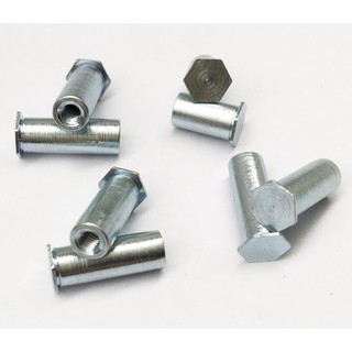 10 cái M3-M6 Trụ tán ren trong BSO M3, M4, M5, M6 thép mạ