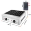 Máy làm bánh bạch tuộc 4000W điều chỉnh 50 - 300 độ, khuôn đôi làm nóng nhanh