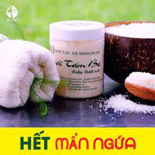 Ảnh Muối Tắm Bé Độc Mộc 400g - HTX Sinh Dược - Muối Tắm Thảo Dược Hết Rôm Sảy - Mề Đay - Mẩn Ngứa 1
