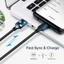 Cáp dữ liệu sạc nhanh Ugreen 1m 3A USB Type-C chính hãng Ugreen cho Samsung S9