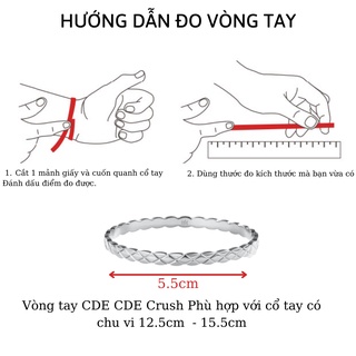 Vòng tay nam nữ LAMY Crush Silver Bracelet 2012
