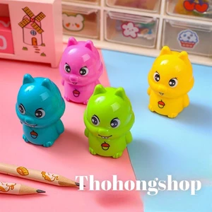 3 Gọt Bút Chì Hình Thú Cưng Đáng Yêu - Thỏ Hồng VPP