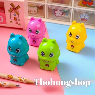 3 Gọt Bút Chì Hình Thú Cưng Đáng Yêu - Thỏ Hồng VPP