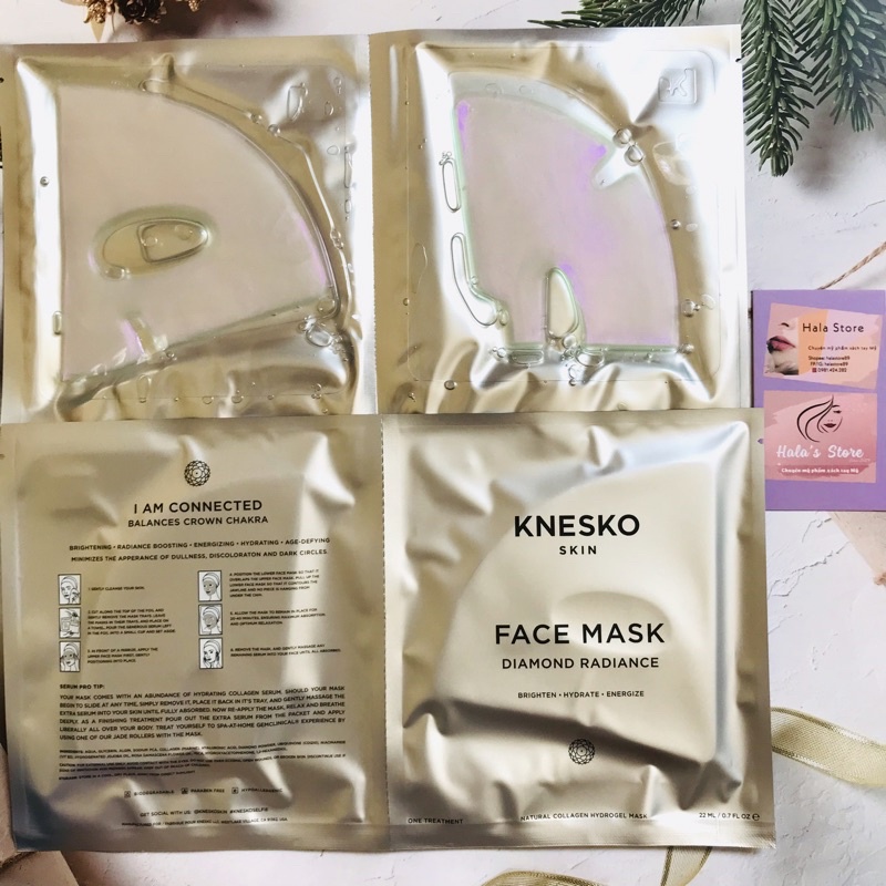 Mặt nạ dưỡng da cao cấp Knesko Collagen Luxe Mask Collection Shopee