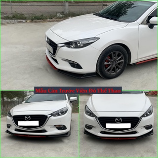 Cản trước thể thao 3 mảnh  cho xe mazda3 _3s các đời
