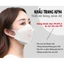 Khẩu trang kf94 CT mask 4D kháng khuẩn 4 lớp cao cấp công nghệ Hàn Quốc ôm sát khuôn mặt chống bụi mịn