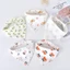 Set 5 Yếm Ăn Cotton In Họa Tiết Hoạt Hình Xinh Xắn Dành Cho Các Bé