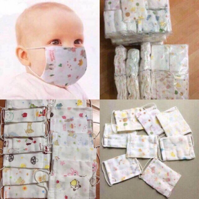 Khẩu trang xô xuất nhật cho bé yêu