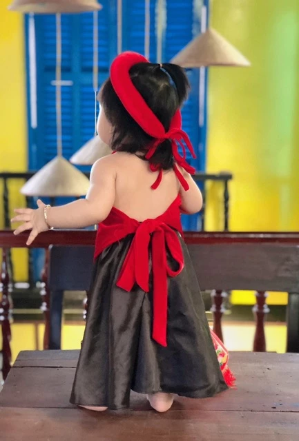 Mẫu tứ thân xinh xỉu cho bé cưng(set chưa có áo khoác ngoài)