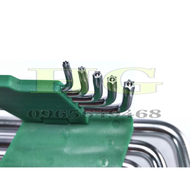 Bộ Lục Giác Hoa Kế BERRYLION 9 cây Thép chống rỉ chuyên dùng sửa chữa chuyên nghiệp