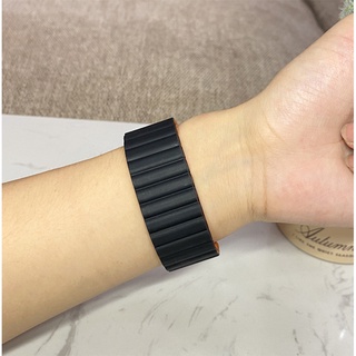 Dây Đeo Đồng Hồ 22mm Bằng Silicon Khóa Nam Châm Cho Huami Amazfit GTR 4 3 2 2e GTR2 GTR3 Pro / Pace / Stratos 2 2S 3