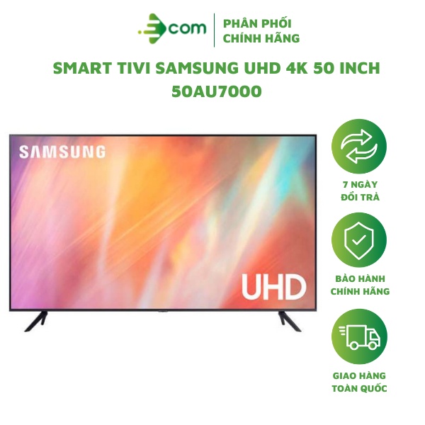 50au7000 Smart Tivi Samsung Uhd 4k 50 Inch Au7000 2021 Shopee Việt Nam