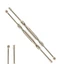 JUNYUE88US Máy làm sạch tai Du lịch tại nhà Thép không gỉ Curette Chăm sóc tai cho người lớn Loại xoắn ốc Tai Đào muỗng