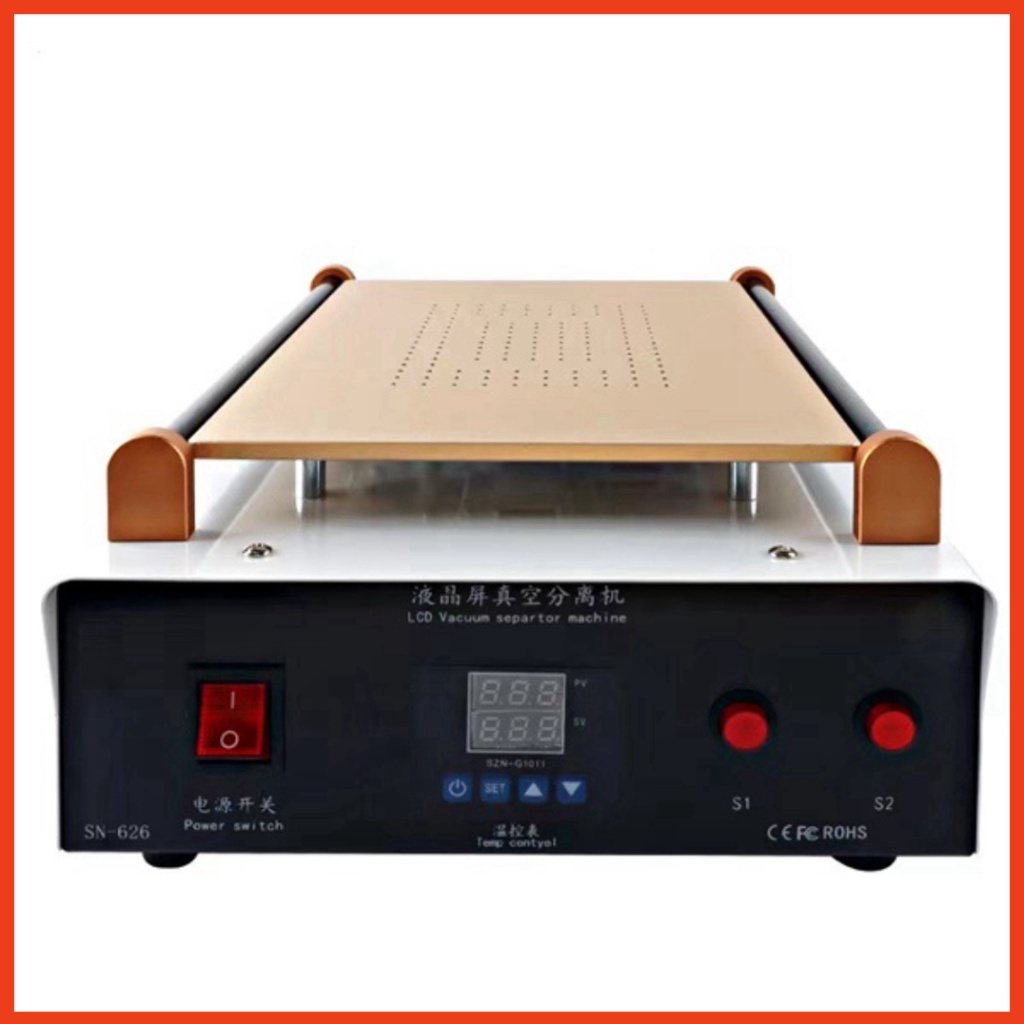 Máy cắt kính SN-626 14 inch 600W, 2 cục hút