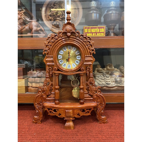 Đồng hồ quả lắc để bàn kích thước 67cm*45cm*15cm