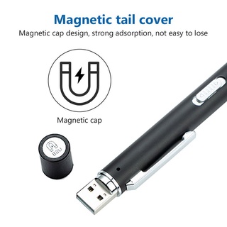 Đèn bút tiện dụng y tế WARMTHCO Đa chức năng Nguồn sáng kép USB Đèn pin Led có thể sạc lại