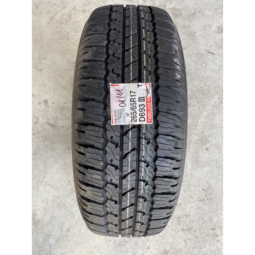 Lốp Bridgestone 265/65R17 D693 Thái | Shopee Việt Nam