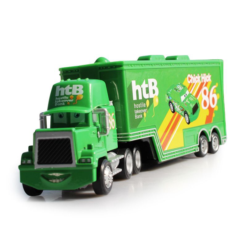 Pixar Cars 2 & 3 McQueen Racing Family Diecast Toy Car 1: 55 Đồ chơi trẻ em dáng rộng