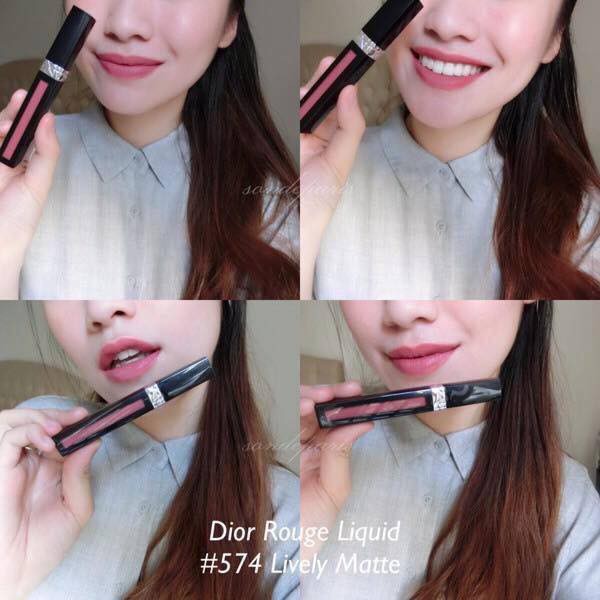 Son kem Dior Rouge Liquid 574 mau h ng t Tester khong h p Shopee Vi t Nam