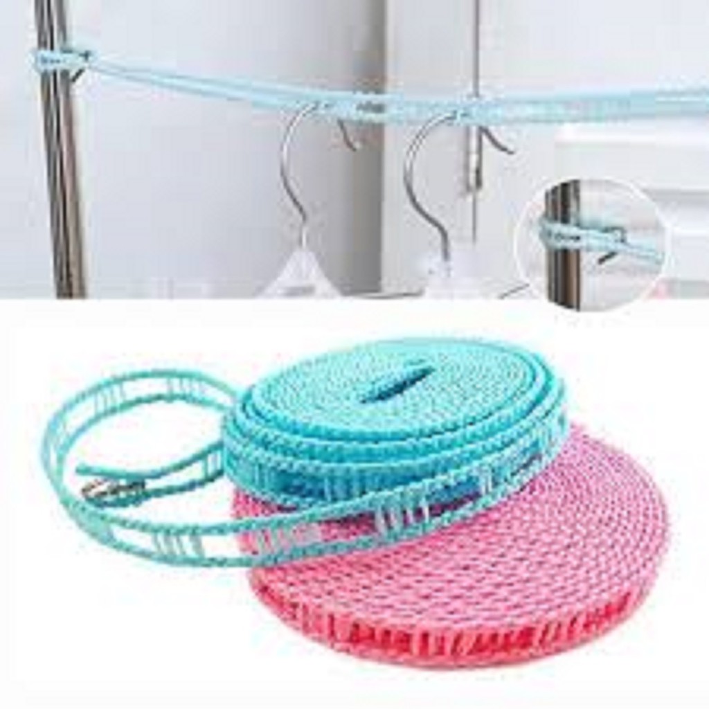 Dây Phơi Quần Áo Thông Minh Chống Xô ( Kích Thước 5M ) | Shopee Việt Nam