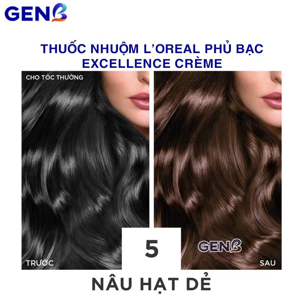 Thuốc Nhuộm Tóc Tại Nhà Loreal CHÍNH HÃNG Đủ Mẫu 6.11 Xám Khói,Tím ...