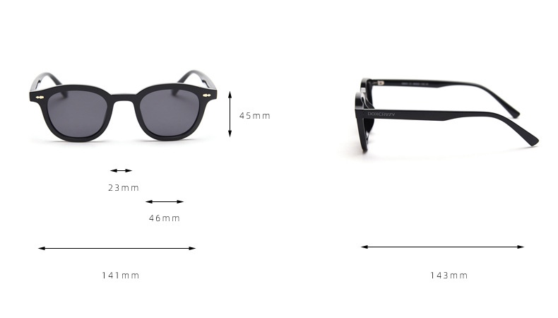 Mô tả Kính mát DOKCRAZY TIGA cao cấp, thiết kế Basic dễ phối đồ, chống UV400 sang chảnh Hot Trend Hàn Quốc - 1