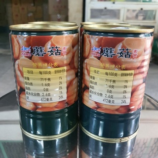 Nấm mỡ Gulong [Loại 1] HSD 2027 Mushrooms đóng hộp. Nấm lon sơn cao cấp 400gr